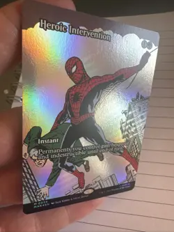 Heroic Intervention (Borderless) Marvel Universe Eternal-Legal Foil - Image 3