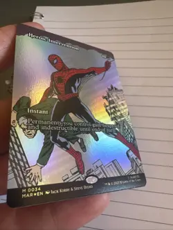 Heroic Intervention (Borderless) Marvel Universe Eternal-Legal Foil - Image 5