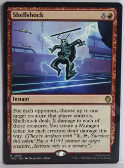 Shellshock [New, Near Mint] MTG Rare {TMNT: Commander} - Image 1