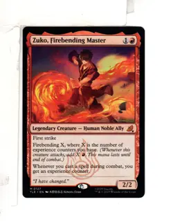 MTG SkeenAB Zuko Firebending Master from TLE. NM. - Image 1