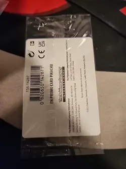 2022 Sword & Shield Pokemon GO SEALED Pikachu Promo #28/78 Holo - Image 2