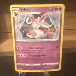 Pokemon: Sylveon SWSH211 Astral Radiance Black Star Promo Card - Image 2