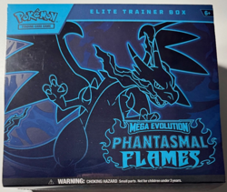 Pokemon Mega Evolution Phantasmal Flames Elite Trainer Box ETB Sealed - Image 1