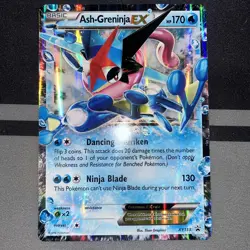 Pokemon Ash-Greninja EX - XY Black Star Promos XY133 Jumbo Cards Holo Oversized - Image 1