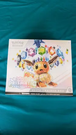 Pokemon TCG Prismatic Evolutions Elite Trainer Box ETB Brand New Factory Sealed! - Image 1