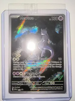 Mewtwo 052 Promo Black Star Promos SVP Holo Card 2023 Pokemon SEALED - Image 1