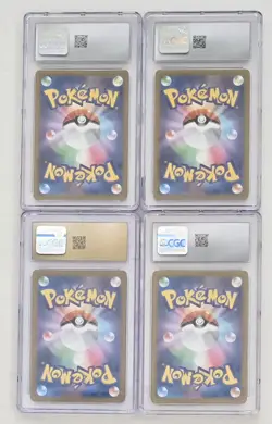 LOT OF 4 CGC JAPANESE POKEMON SLABS, PIKACHU, HELIOLISK ETC (2022-2024) - Image 2