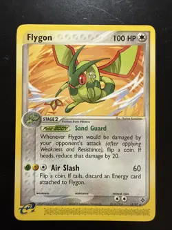 Pokemon TCG Flygon Card Dragon Set, Regular Rare, #15/97 - Image 1