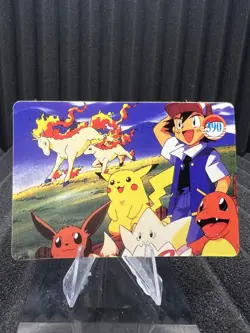 Pokemon Vintage Pocket Monsters Vending HOLO Prism Sticker Bandai 1999 Nintendo - Image 2
