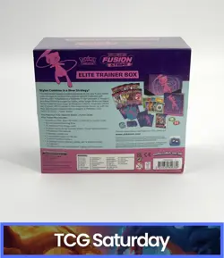 2021 POKEMON SWORD & SHIELD FUSION STRIKE ETB SEALED - Image 2