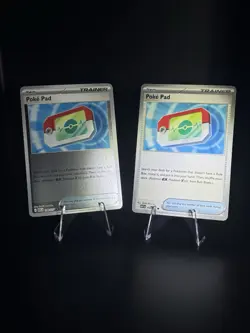 2x Pokemon TCG - Poke Pad 198/217 - Ascended Heroes NM 1 common 1 reverse holo - Image 1