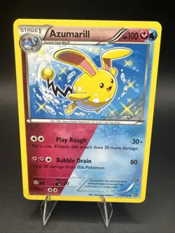 Pokemon TCG Azumarill Steam Siege 77/114 Regular Uncommon - Image 1