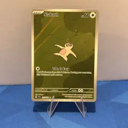 Pokemon TCG Slakoth Illustration Rare Surging Sparks 212/191 English IR Full Art - Image 1