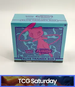 2021 POKEMON SWORD & SHIELD FUSION STRIKE POKEMON CENTER ETB SEALED - Image 1