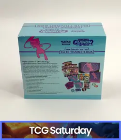2021 POKEMON SWORD & SHIELD FUSION STRIKE POKEMON CENTER ETB SEALED - Image 2