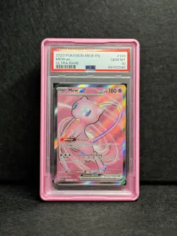 Pokemon TCG Mew EX 193/165 Scarlet & Violet 151 Holo Card - Image 1