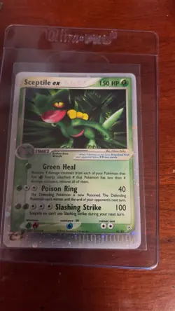 Pokemon Sceptile ex EX Holo Ultra Rare 93/95 Team Magma vs Team Aqua 150 HP 2004 - Image 1