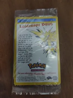 Sealed Pokemon the Movie (2000) Legendary Birds Promo Articuno Set of One - Image 1