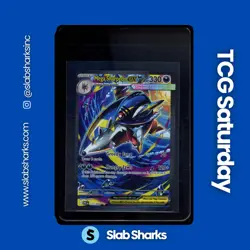2025 POKEMON PHANTASMAL FLAMES #127/094 MEGA SHARPEDO EX SIR - Image 1