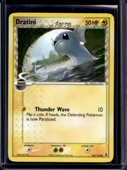 2005 Pokemon EX Delta Species Dratini #66/113 - Image 1