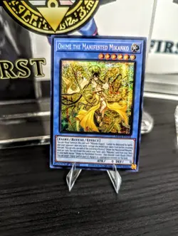 Yu-Gi-Oh! Ohime the Manifested Mikanko MP24-EN135 Prismatic Secret Rare - Image 1