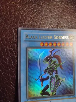 YuGiOh! TCG Black Luster Soldier SYE-024 1st Edition Ultra Rare LP - Image 3