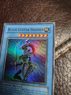 YuGiOh! TCG Black Luster Soldier SYE-024 1st Edition Ultra Rare LP - Image 4