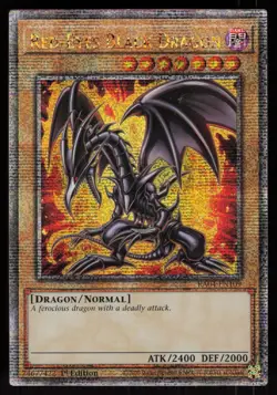 Red-Eyes Black Dragon (7th Art) RA04-EN109 QCR Yu-Gi-Oh - Image 1