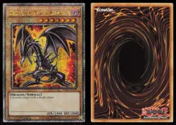 Red-Eyes Black Dragon (7th Art) RA04-EN109 QCR Yu-Gi-Oh - Image 3