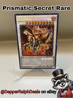 Black-winged Assault Dragon Prismatic Secret Rare 1St Edition MP23-EN187 Yugioh - Image 1
