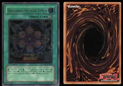 Dangerous Machine Type-6 (UTR) LODT-EN096 Ultimate Rare 1st Edition Yu-Gi-Oh - Image 3