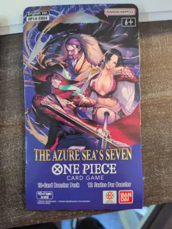 [ENG] 1 One Piece Card Game The Azure Sea's Seven Booster Pack 12 Cards - Image 2