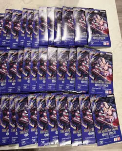 54 SEALED One Piece OP14-EB04 Sleeved Boosters Packs - Image 5