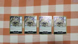 One Piece - Ground Death Foil OP14-096 Playset (x4) The Azure Sea's Seven - Image 1