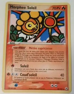 Pokemon Carte Morpheo Soleil 26/101 Rare Ex Legendes Oubliees Francaise - Image 1