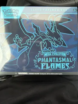 Pokemon TCG: Phantasmal Flames Elite Trainer Box - ETB - Factory Sealed - Image 1