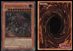 Red Dragon Archfiend/Assault Mode CRMS-EN004 Ultimate Rare 1st Edition Yu-Gi-Oh - Image 3