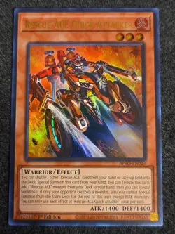 Yu-Gi-Oh! Rescue-ACE Quick Attacker Ultra Rare 1st BPRO-EN023 IN HAND! - Image 1