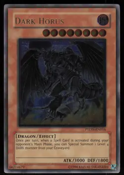 Dark Horus (UTR) PTDN-EN016 Ultimate Rare Yu-Gi-Oh - Image 1
