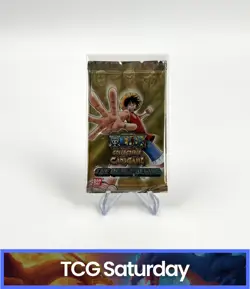 2005 BANDAI ONE PIECE CGG: THE QUEST BEGINS ENGLISH BOOSTER PACK SEALED - Image 1
