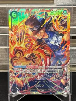 One Piece - Carrying on His Will - Sabo Alt Art - OP13-120 SEC - Image 1