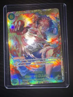 One Piece Monkey.D.Luffy (OP13-118) SEC Carrying On His Will OP13 NM ENG - Image 1
