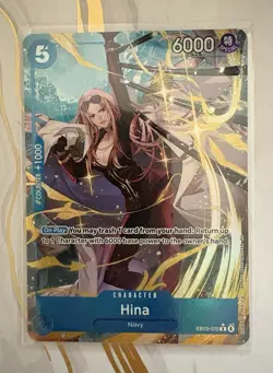 Hina (Alternate Art) EB03-025 Extra Booster: One Piece Heroines Edition Foil - Image 1