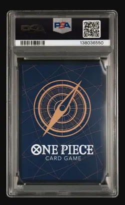 PSA 10 2025 One Piece JPN Uta Manga Alt Art EB03-062 With Emerald Graded Guard - Image 2