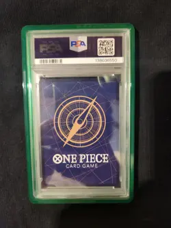 PSA 10 2025 One Piece JPN Uta Manga Alt Art EB03-062 With Emerald Graded Guard - Image 4