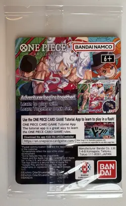 One Piece Luffy P-055 College Basketball US Voyage Promo - SEALED NM (Qty 6) - Image 2
