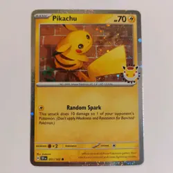 Pikachu Pokemon Day 2026 Stamp Promo Card 30th Anniversary - Image 1