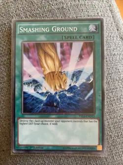 Smashing Ground Common 5Ds Starter Deck YuGiOh Card - Image 1