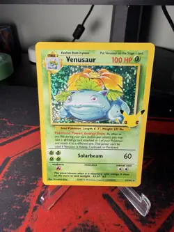 Venusaur - 15/102 - Pokemon Celebrations Classic Collection Holo Rare Card NM - Image 1