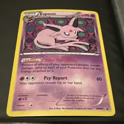 Pokemon Espeon BW92 Black & White Promo Holo Card - Image 1